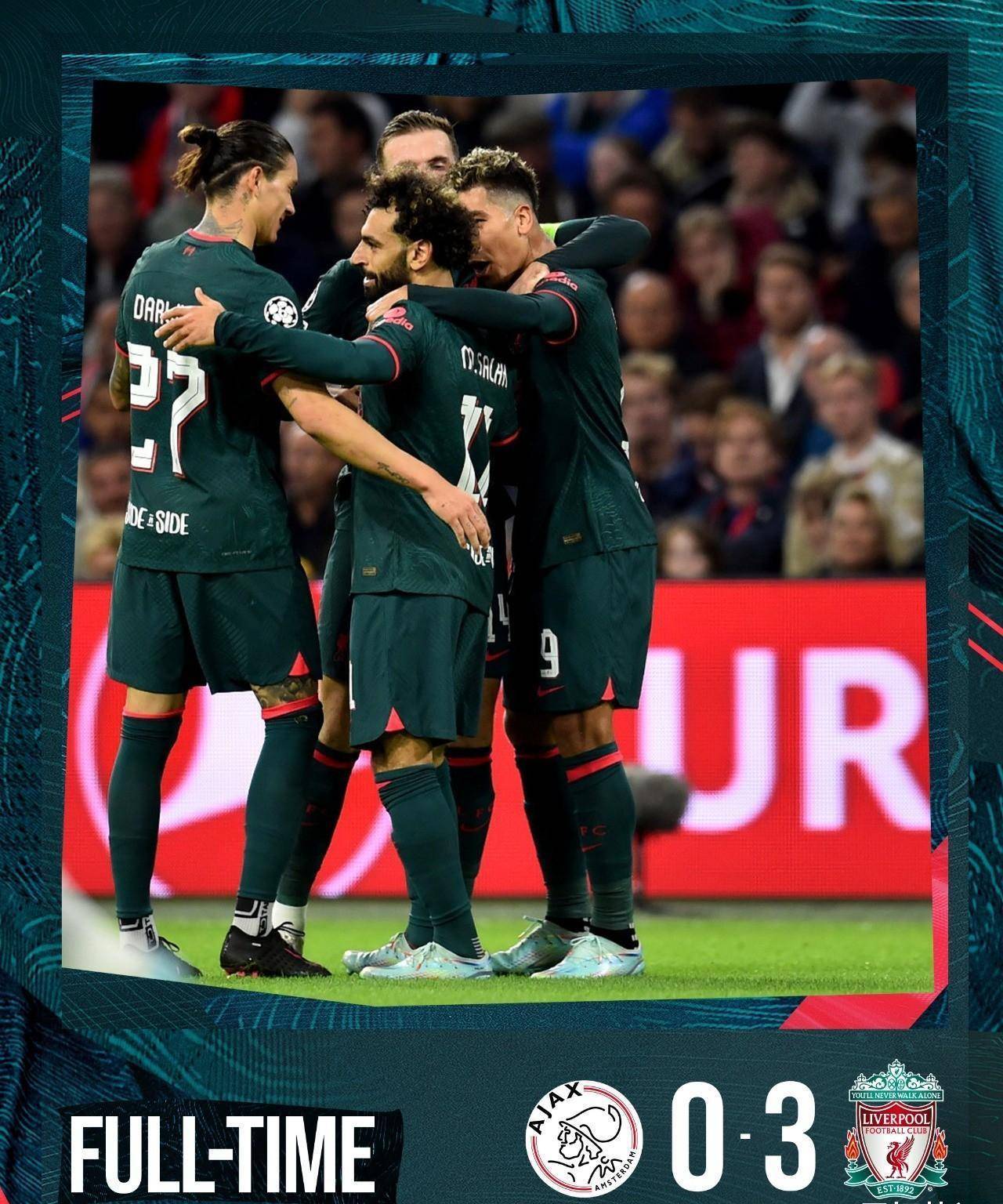 包含阿贾克斯取胜，小组出线形势蒸蒸日上的词条